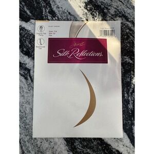 Hanes Silk Reflections 718 Control Top Panty Tights Style CD Flax